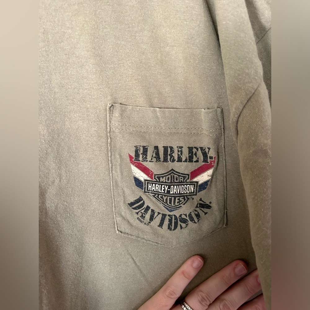 Manatee River Bradenton, Florida Harley Davidson Tshirt - Picture 2 of 7